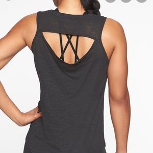 Athleta black tank